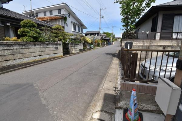ハートフルタウン 　水戸市見川　7期　2の前面道路含む現地写真|現地撮影（2023年4月）
