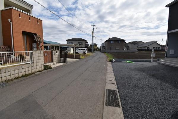 Cradlegarden　 常陸大宮市野中町　第5　１の前面道路含む現地写真|現地撮影（2023年3月）
