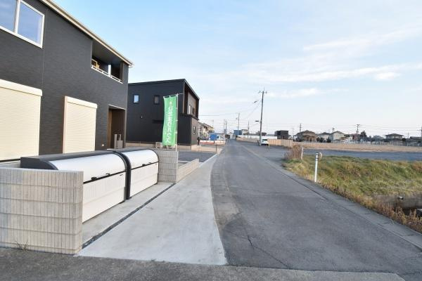リーブルガーデン 　水戸小吹町　1期　3の前面道路含む現地写真|現地撮影（2023年2月）

