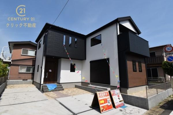 ケイアイフィット　水戸市東野町　1期 　限定１棟！の外観|水戸駅車18分。笠原小徒歩27分、笠原中徒歩14分。 周辺は商業施設充実で生活利便性◎ LDK広々21.7帖、収納スペース充実です♪