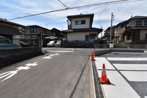 ケイアイフィット　ひたちなか市馬渡　2期 　限定１棟！の前面道路含む現地写真|現地撮影（2023年9月）
