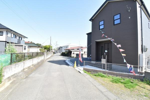 リーブルガーデン 　高萩市上手綱　5期　限定１棟！の前面道路含む現地写真|現地撮影（2023年4月）
