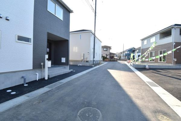 Cradlegarden　 日立市相田町　第5　10の前面道路含む現地写真|現地撮影（2023年4月）
