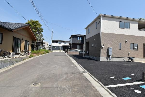 Cradlegarden 　水戸市見川　第14　2の前面道路含む現地写真|現地撮影（2023年5月）
