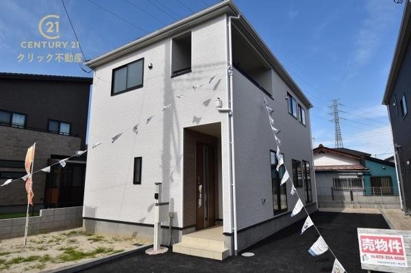 Cradlegarden 　那珂市菅谷　第14　1の外観|上菅谷駅まで徒歩12分。菅谷西小徒歩18分、第一中徒歩39分。 那珂バイパスへのアクセス良好。周辺施設充実で生活利便性◎ 近くには自然豊かな公園も。子育て世代にもシニア世代にもおすすめです！