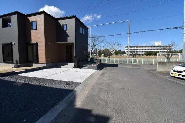 リーブルガーデン  ひたちなか足崎　第19　2の前面道路含む現地写真|現地撮影（2023年2月）
