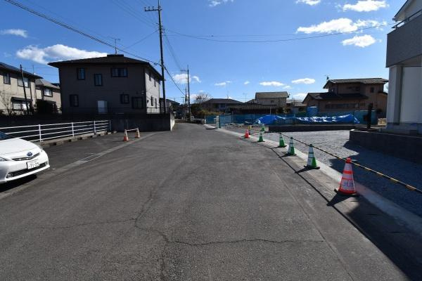 リーブルガーデン  ひたちなか足崎　第19　2の前面道路含む現地写真|現地撮影（2023年2月）
