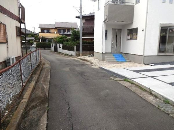 ケイアイB-H　水戸市元吉田町　1期 　限定１棟！の前面道路含む現地写真|現地撮影（2023年7月）
