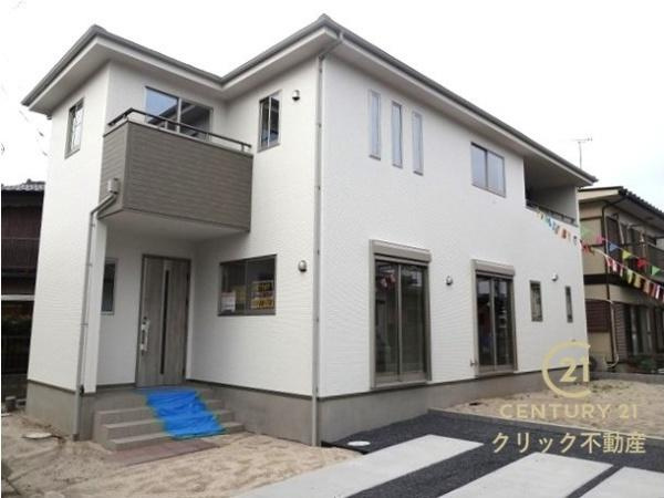 ケイアイB-H　水戸市元吉田町　1期 　限定１棟！の外観|水戸駅車8分。千波小徒歩13分、千波中徒歩19分。 幹線道路へのアクセス良好！周辺環境充実で生活利便性◎ 全室明るい南向き♪段差のないオールフローリングです。