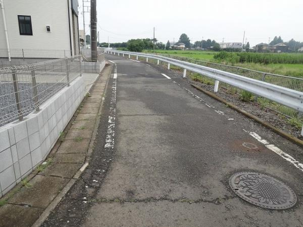 ケイアイフィット　那珂市菅谷　8期 　5の前面道路含む現地写真|現地撮影（2023年7月）
