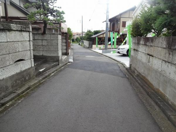 ハートフルタウン 　水戸市見川　9期　2の前面道路含む現地写真|現地撮影（2023年7月）
