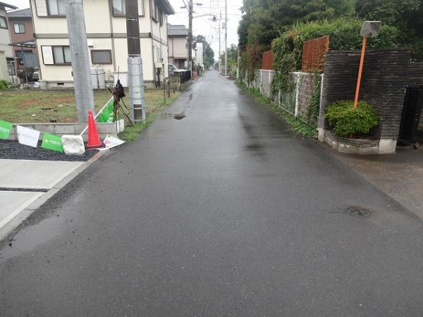 Cradlegarden 　水戸市住吉町　第3　1の前面道路含む現地写真|現地撮影（2023年7月）
