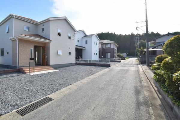 リーブルガーデン 　日立市十王町　4期　2の前面道路含む現地写真|現地撮影（2023年7月）
