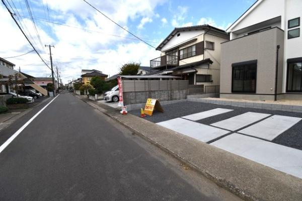 ケイアイフィット　水戸市本町　3期 　限定１棟！の前面道路含む現地写真|現地撮影（2023年10月）
