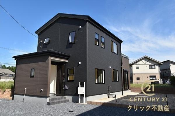 リーブルガーデン  水戸内原町　第9　限定１棟！の外観|内原駅車13分。内原小徒歩7分、内原中徒歩5分。 周辺環境充実で生活利便性◎幹線道路へのアクセス良好。 敷地面積ゆったり約78坪！