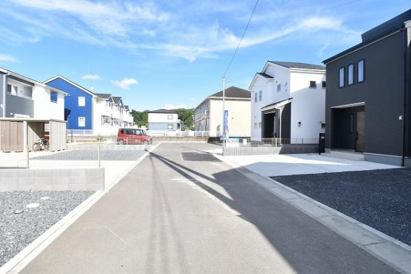 リーブルガーデン  笠間市笠間　第8　2の前面道路含む現地写真|現地撮影（2023年8月）
