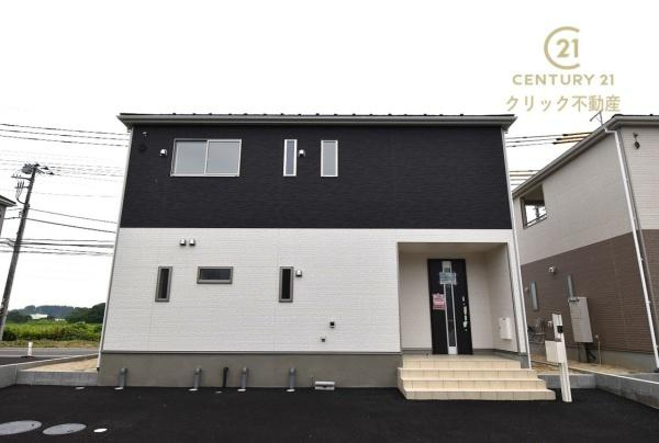 Cradlegarden 　北茨城市磯原町木皿　第2　2の外観|磯原駅車7分。明徳小徒歩4分、磯原中徒歩22分。 近隣はスーパー、ホームセンターなど商業施設充実で生活利便性◎ 南向きの広いバルコニーも魅力です。