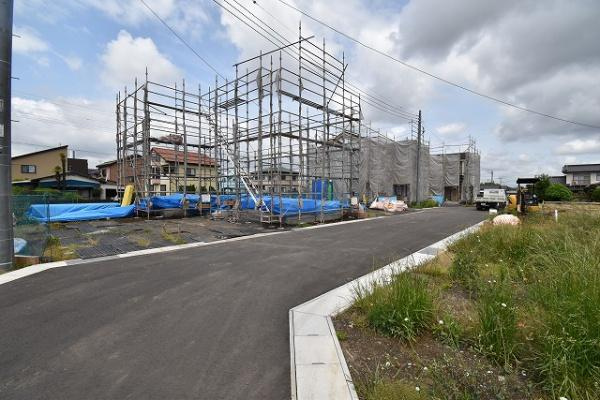 ケイアイフィット　ひたちなか市東石川　5期 　１の前面道路含む現地写真|現地撮影（2023年6月）
