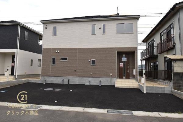 Cradlegarden 　北茨城市磯原町木皿　第2　1の外観|磯原駅車7分。明徳小徒歩4分、磯原中徒歩22分。 近隣はスーパー、ホームセンターなど商業施設充実で生活利便性◎ 南向きの広いバルコニーも魅力です。