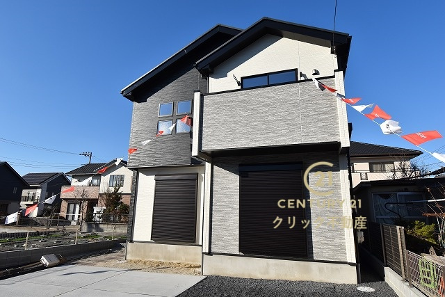 ケイアイフィット　日立市久慈町　4期 　限定１棟！の外観|大甕駅車5分。久慈小徒歩9分、久慈中徒歩11分。スーパー、郵便局、図書館など周辺施設充実で生活利便性◎ 5LDKに間取り変更可能です。間仕切りしても全居室ゆったり6帖以上、二面採光で明るい♪