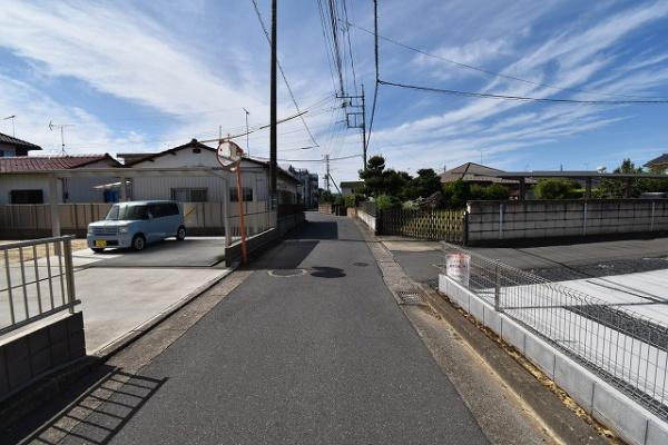 ケイアイフィット　水戸市堀町　22期 　2の前面道路含む現地写真|現地撮影（2023年9月）
