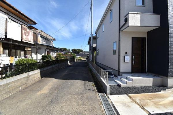 ケイアイフィット　日立市東金沢町　7期 　限定１棟！の前面道路含む現地写真|現地撮影（2023年10月）
