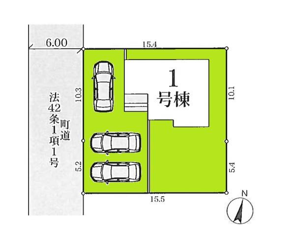 リーブルガーデン 　城里町石塚　13期　限定１棟！の前面道路含む現地写真|敷地面積約73坪。3台駐車可能なカースペース確保。
気になる他の物件、同メーカー完成物件の内覧と合わせてのご案内も可能です。お気軽にお問い合わせください。

