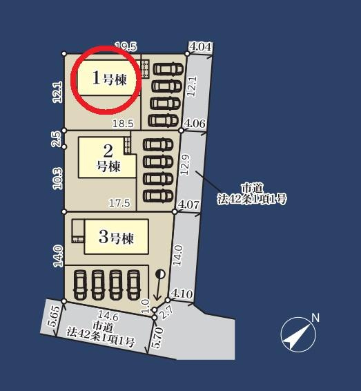 リーブルガーデン  常陸大宮市南町　第1　1の前面道路含む現地写真|敷地面積ゆったり約70坪、並列駐車可能で車庫入れラクラク♪気になる他の物件と合わせての現地ご案内も可能です。HPから、またお電話でも、お気軽にお問い合わせください。

