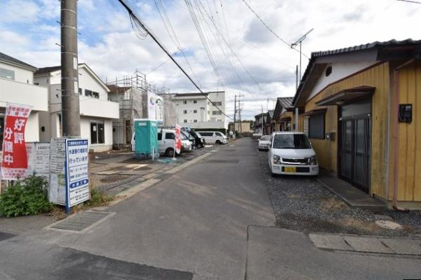 ハートフルタウン 　ひたちなか市東石川　1期　Bの前面道路含む現地写真|現地撮影（2023年11月）

