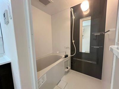 【浴室】 | クレステージ北谷 | ※退去前の為、新築時の写真になっております