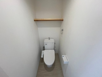 【トイレ】 | クレステージ北谷 | ※退去前の為、新築時の写真になっております