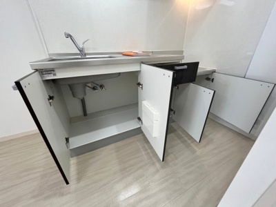 【キッチン】 | クレステージ北谷 | ※退去前の為、新築時の写真になっております