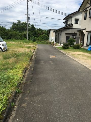 売土地 出石町宮内　６区画　44.69坪の外観|前面道路含む現地写真