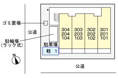 【区画図】 | スリール・ダーンジュ | 駐車場