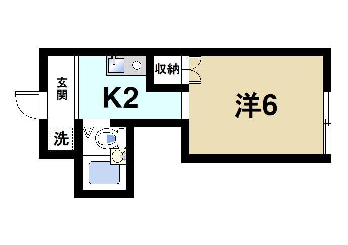ジョイフル敷島の間取り|使いやすい間取りです