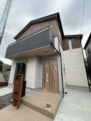 【外観】 | 【新築】カグラB棟 | ※施工中※2024年3月完成予定の新築一戸建て！ペットOK♪中型犬もOKです♪小田急線「読売ランド前」駅まで徒歩4分の好立地！