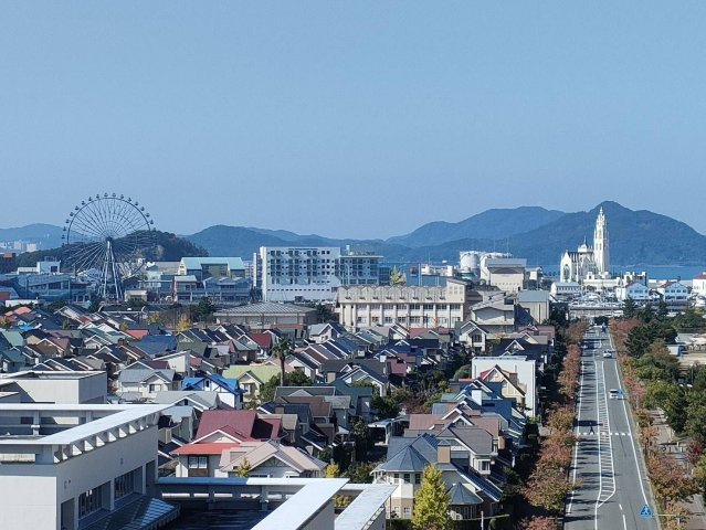 西福岡マリナタウンクレアコーストの展望