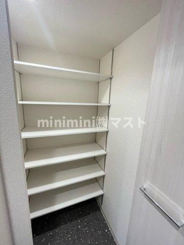 プレサンス大国町ラヴェニールの収納