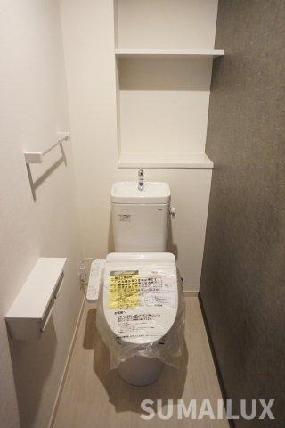 熊本市中央区水前寺６丁目の賃貸マンションのトイレ