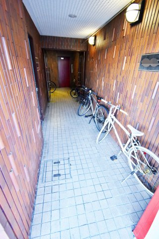 サンレジデンス南堀江のエントランス