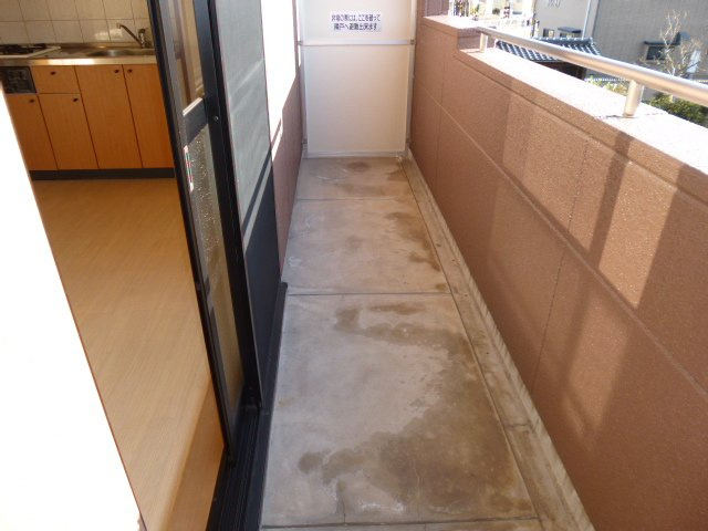 サンテームYのバルコニー