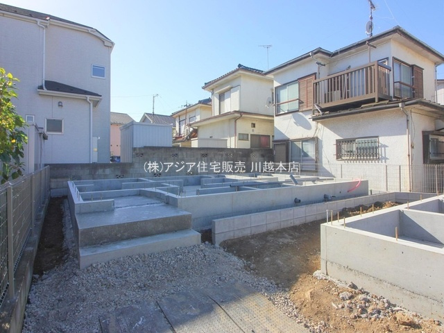 月々７万円台～　新築戸建　川越市小ケ谷の外観|2号棟　基礎