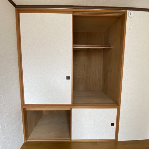 シティハイムまつみやの収納|収納豊富です