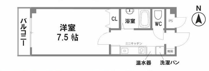プリヴェ1号館 BRAVI不動産の間取り