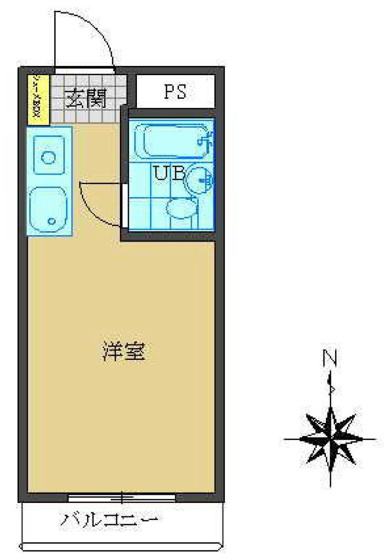【間取り】 | スカイコート橋本第２