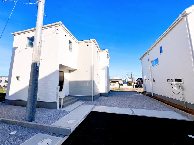 Livele Garden太田市石原町　新築住宅３号棟の外観