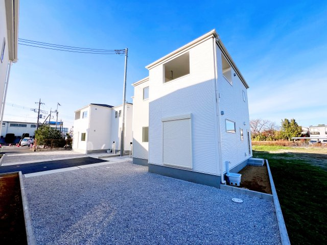 Livele Garden太田市石原町　新築住宅３号棟の外観