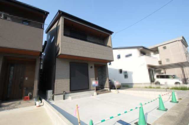 百石町　3号地　新築戸建の外観|土地面積　94.02㎡（約28.44坪）　建物面積　87.46㎡　（約26.45坪）
