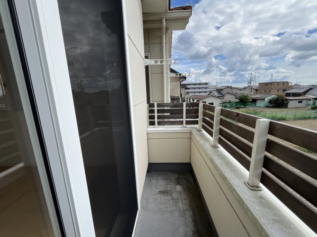 ピュアコートのバルコニー