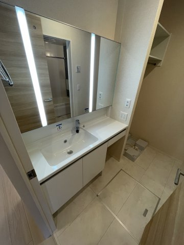 アテリア弐番館の洗面所